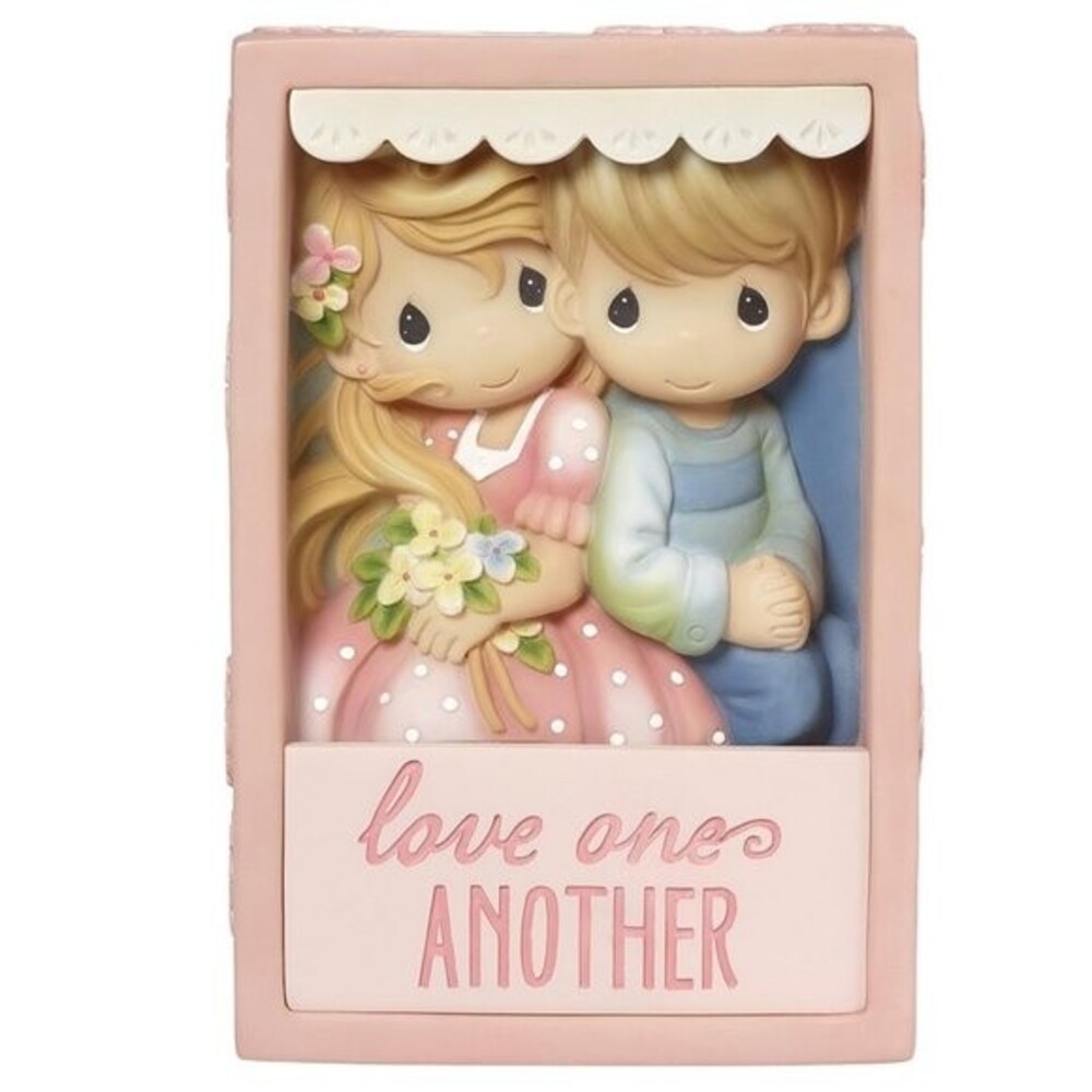 Precious Moments Couple Love One Another Resin Shadow Wall